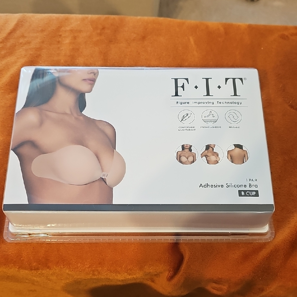 FIT Adhesive Silicone Bra B Cup